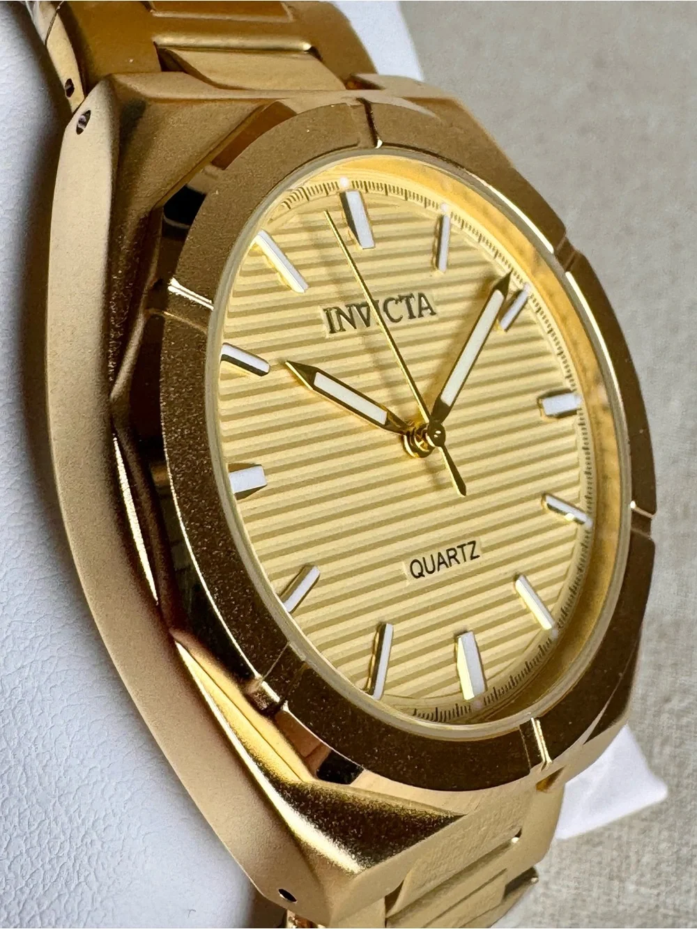 Invicta Celestial Polaris Gold-tone 42mm Quartz Watch 69207 NWT